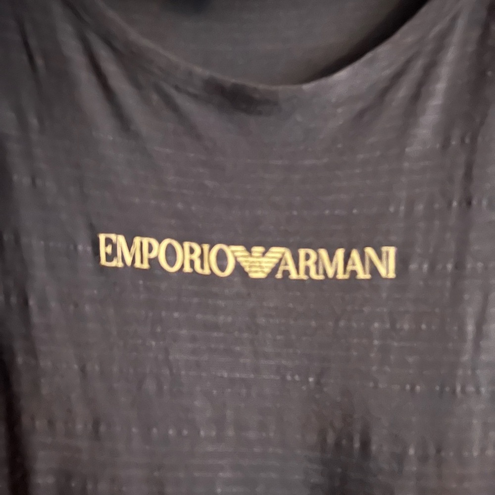 Emporia Armani swimwear coverup size small blue - Picture 2 of 4